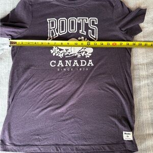 Roots Women's Short Sleeve Tee in Purple